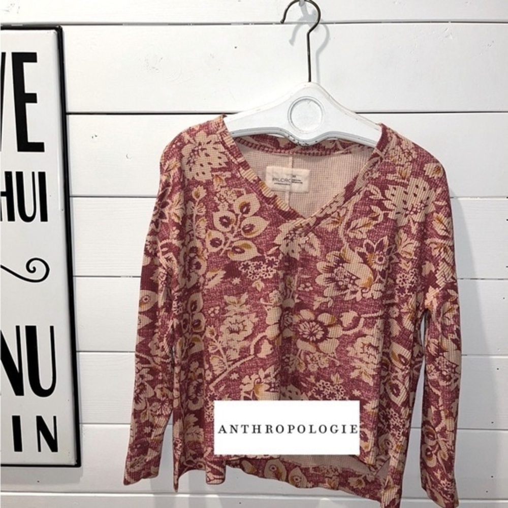 Pilcro Moira Pullover Blouse Top size  xs
